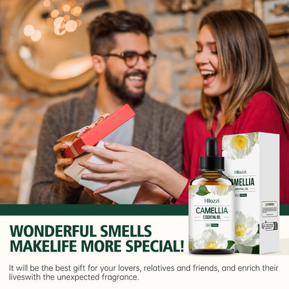 Camellia Oil Essential - Pure Natural Moisturizer for Face & Hair, Hydrating, Non - Greasy Multifunctional essential oil for all