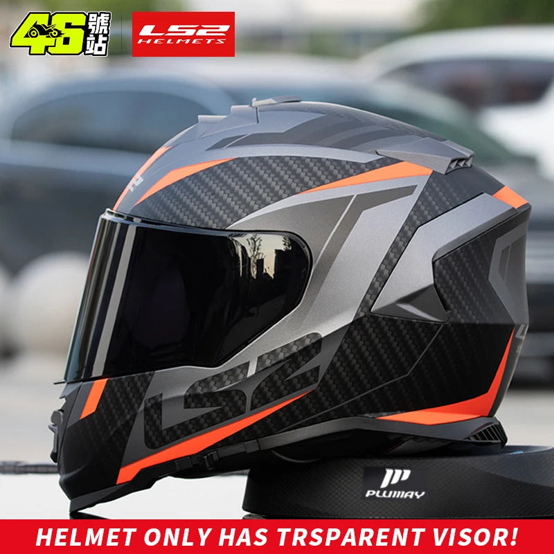 Capacete LS2 STORM Motorcycle Helmet ls2 ff800 full face helmets casque moto casco ECE Certification