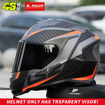 Capacete LS2 STORM Motorcycle Helmet ls2 ff800 full face helmets casque moto casco ECE Certification