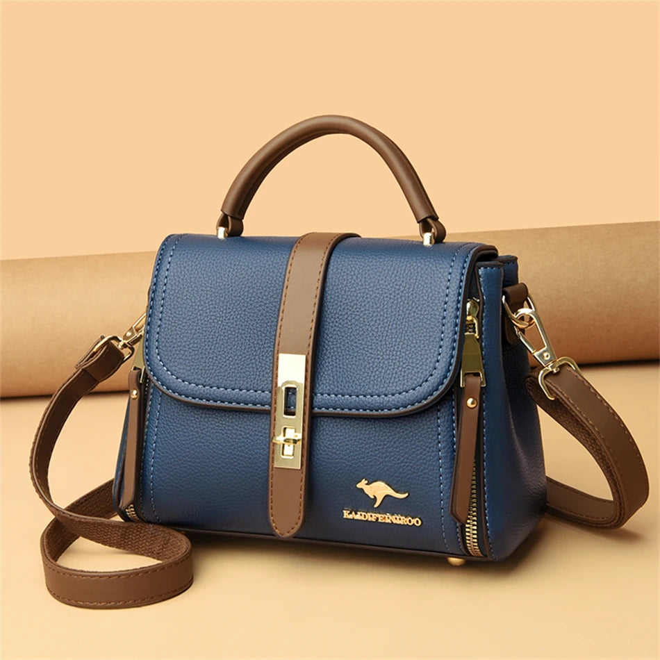 Genuine Brand Purses and Handbags Crossbody Luxury Designers High Quality Leather Fashion Messenger Shoulder Bags Tote Cover Sac