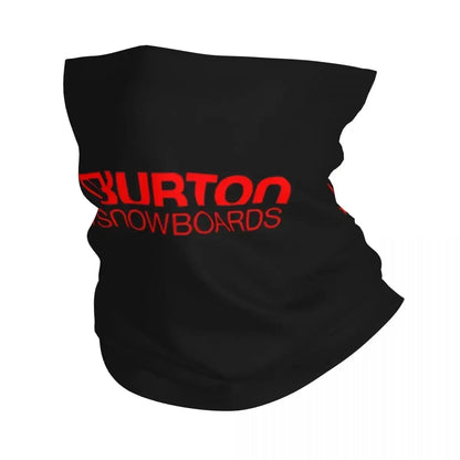 Burton Snowboard Sportive Bandana Neck Cover Printed Wrap Scarf Multifunction Balaclava Outdoor Sports For Men Women Adult