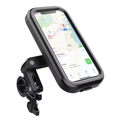 Waterproof Motorcycle Bike Mobile Phone Holder Universal Bicycle 360° Swivel Adjustable Motorcycle Holder for 4.7-6.8 in phones
