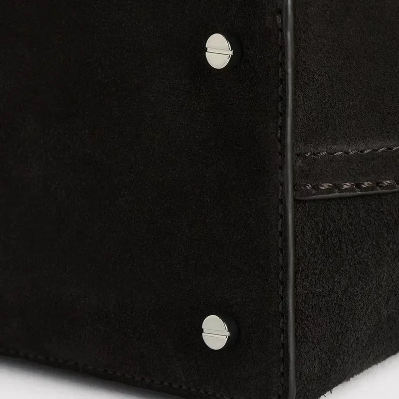 High Quality Messenger Bag 2025 New Large-capacity Fashion Light Luxury Niche Cowhide One-shoulder Commuter Female Bag