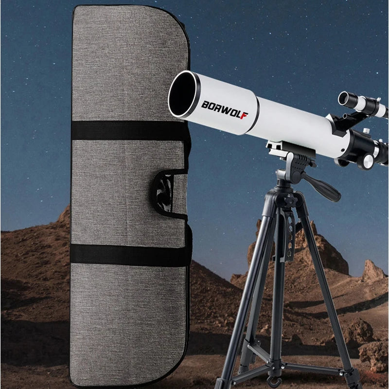 BORWOLF 70500 Professional Astronomical Telescope for Space Monocular  70MM Lens Powerful Night Vision for Star and Moon