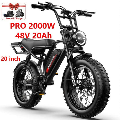 Cheap 2000w Adult Men\'s Bike,20 26 Inch Capable Climbing 45° Slope 30-50mph 30-60mile 48v Aluminum Alloy,for Electric Bicycle
