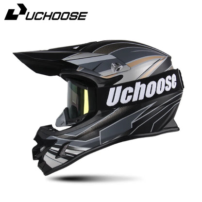 DOT Helmets Motocross Kask Cross Downhill Soporte Casco Off Road Helmet Racing Classic Motorcycle Original Enduro Goggles