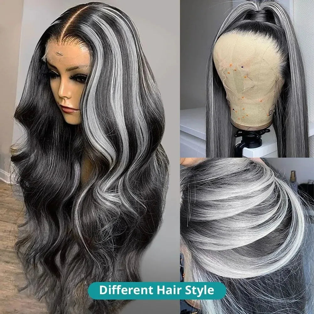 Yellow Wig 13x4 HD Body Wave Lace Frontal Wig Glueless Lace Front Wig Preplucked Synthetic High Quality Ready To Wear Cosplay