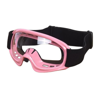Kids Motorcycle Goggles - UV Protection Riding Glasses for Boys & Girls, Dirt Bike & ATV Windproof Eyewear