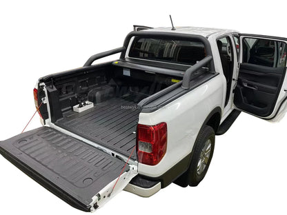 BESTWYLL New Next Gen Retrac Roller Roll Lid Shutter Electric Pickup Truck Bed Tonneau Cover For 2023  Ranger Xlt E-K81