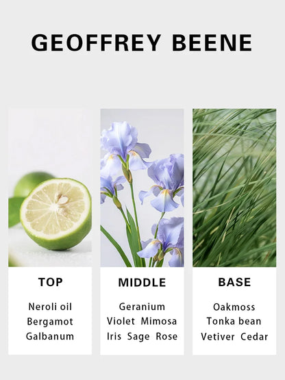 Geoffrey Beene Grey Flannel Cologne men Eau De Toilette 237ml Woody fragrance notes with original, long-lasting scent
