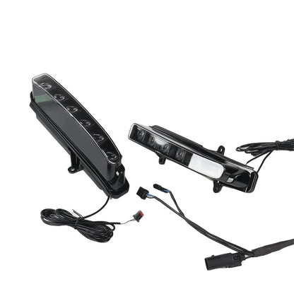 Motorcycle Fairing Undercover Turn Signal LED Daytime Running Light Integrated Design For Touring CVO Street Road Glide 23up