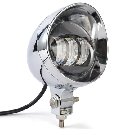 Motorcycle 12V LED front Fog Light For Cruisers Choppers Cafe racers custom application