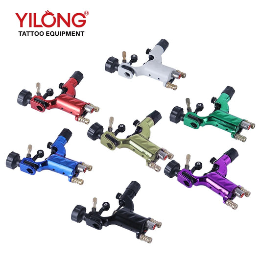 YILONG Rotary Tattoo Machine Tattoo Dragonfly Rotary Tattoo Machine Shader And Liner Tattoo Motor Gun Kits Supply for Artists