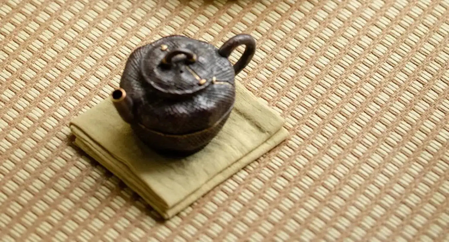 Antique Dunhuang Charcoal Tea Fire Stove Japanese Coarse Pottery Cooking Teapot Water Boiling Pottery Kettle Fire Warmer Wine