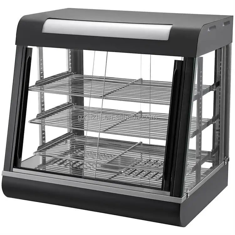 Industrial Commercial Countertop Pizza Hot Food Heating Display Warmer Cabinet Showcase Food Warmers