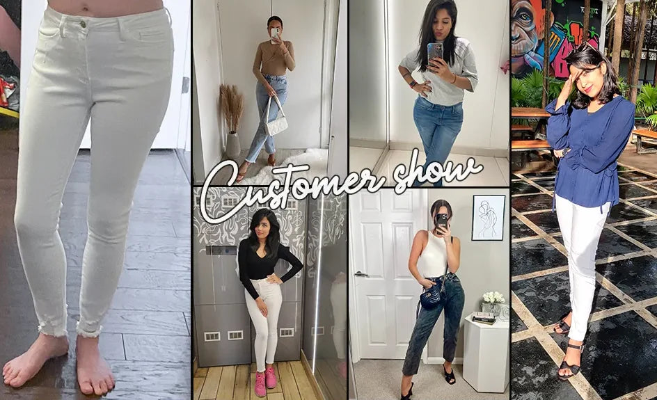 High Waist Flared Jeans Women Retro Vintage Fashion High-Rise Slim Fit Stretchy Trousers Female Casual Denim Pants Plus Size
