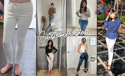 High Waist Flared Jeans Women Retro Vintage Fashion High-Rise Slim Fit Stretchy Trousers Female Casual Denim Pants Plus Size