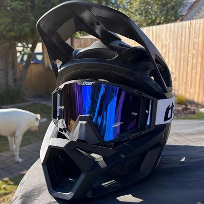 Motocross Glasses Motorcycle Sunglasses Man MTB ATV Mask Windproof Protection Skiing Cycling Racing Off-Road Goggle