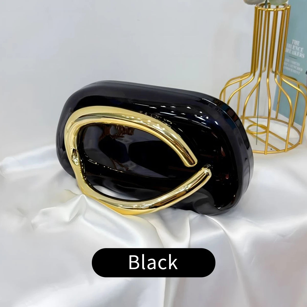 Fashion Elegant Acrylic Box Shaped Crossbody Bags Women Evening Bags party cute handbag Wedding Mini Wallet Banquet clutch bag