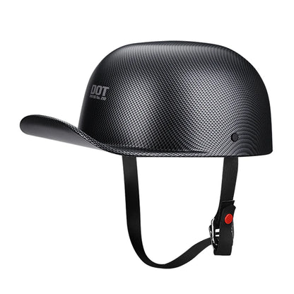 Retro Motorcycle Helmets DOT Approved Half Helmet Vintage Classic Fashion Cool Personality Capacete De Moto Helmet Men Women