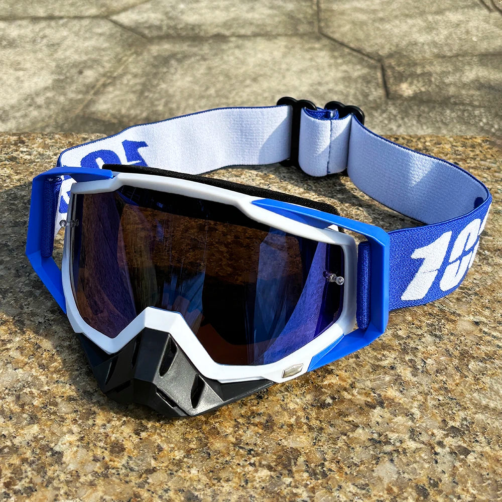 Hot Motorcycle Glasses Men Motocross Goggles Helmet MX Moto Dirt Bike ATV Ski Outdoor Sports Glass Scooter Goggles Mask Cycling