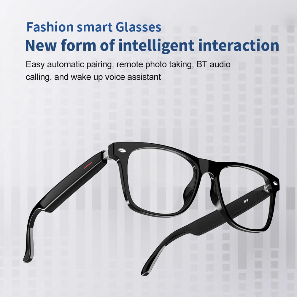 4K Smart AI Glasses 8MP Camera Recording Videos Photo Recognition Answer Translation BT Call Voice Assistant Control Smart Glass