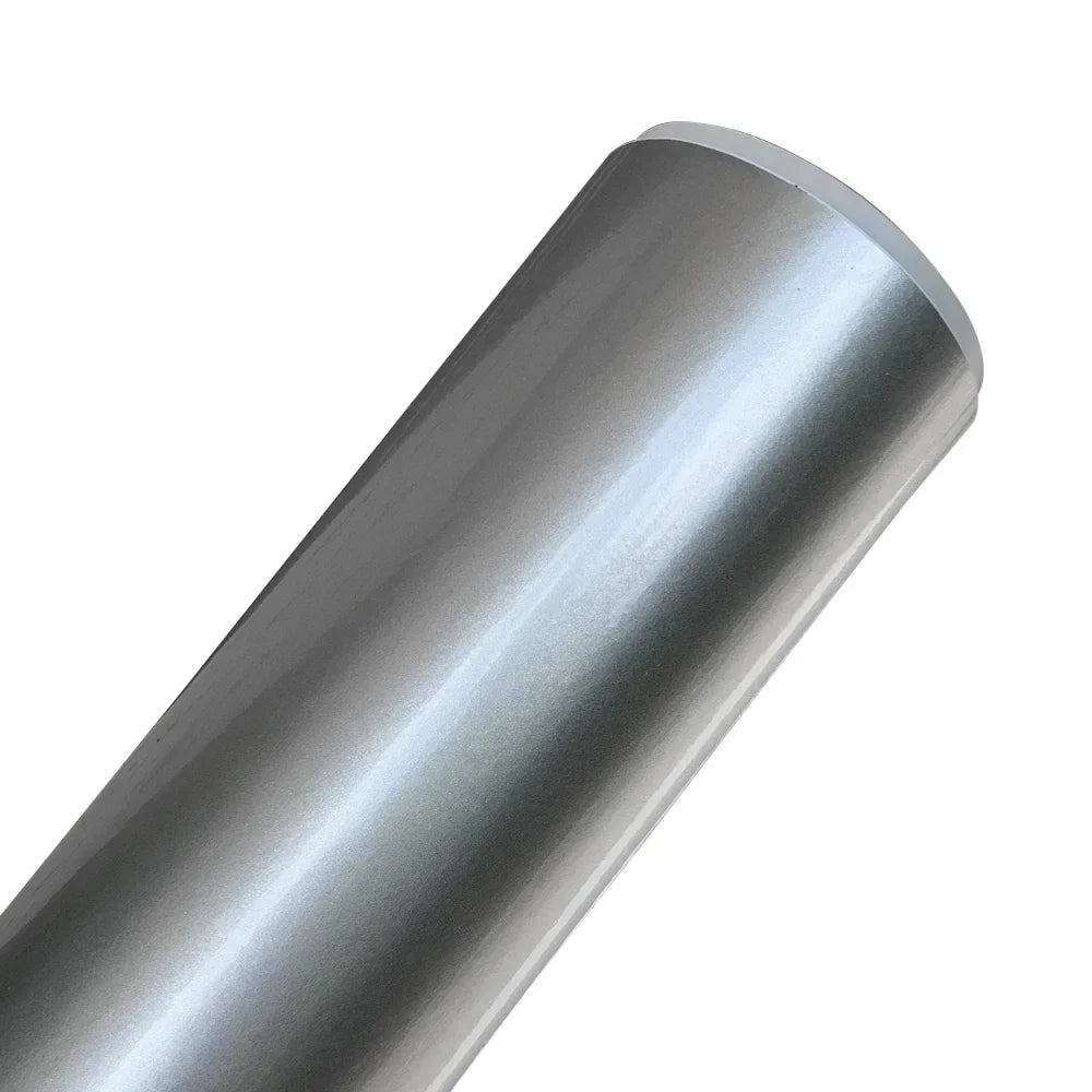 Car Stickers DIY Self Adhesive Glossy Films Gray Silver Red Wrap Vinyl Film Waterproof Anti Scratch Sticker for Car Accessories