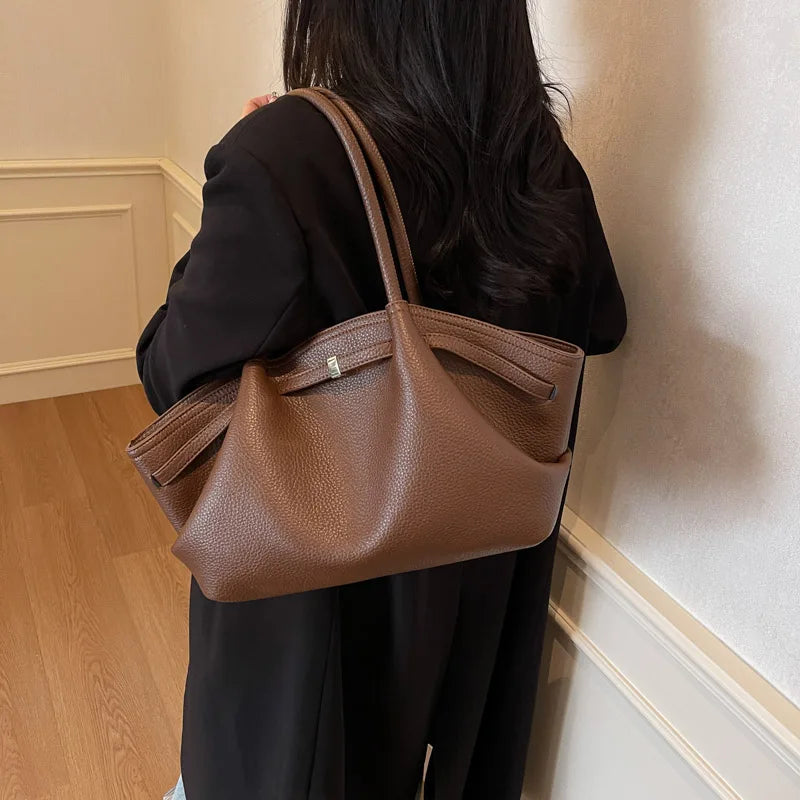 French Luxury Large Capacity Tote Bag Premium Underarm Single Shoulder Bag Commute Bag Tote Bag For Women 2025 New