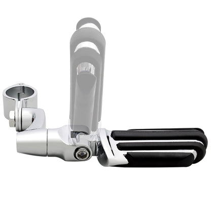 Motorcycles 25-35mm Clamp Engine Guard Highway Foot Pegs For Harley Honda Yamaha Kawasaki Road King Street Glide 3 Davidson Dyna