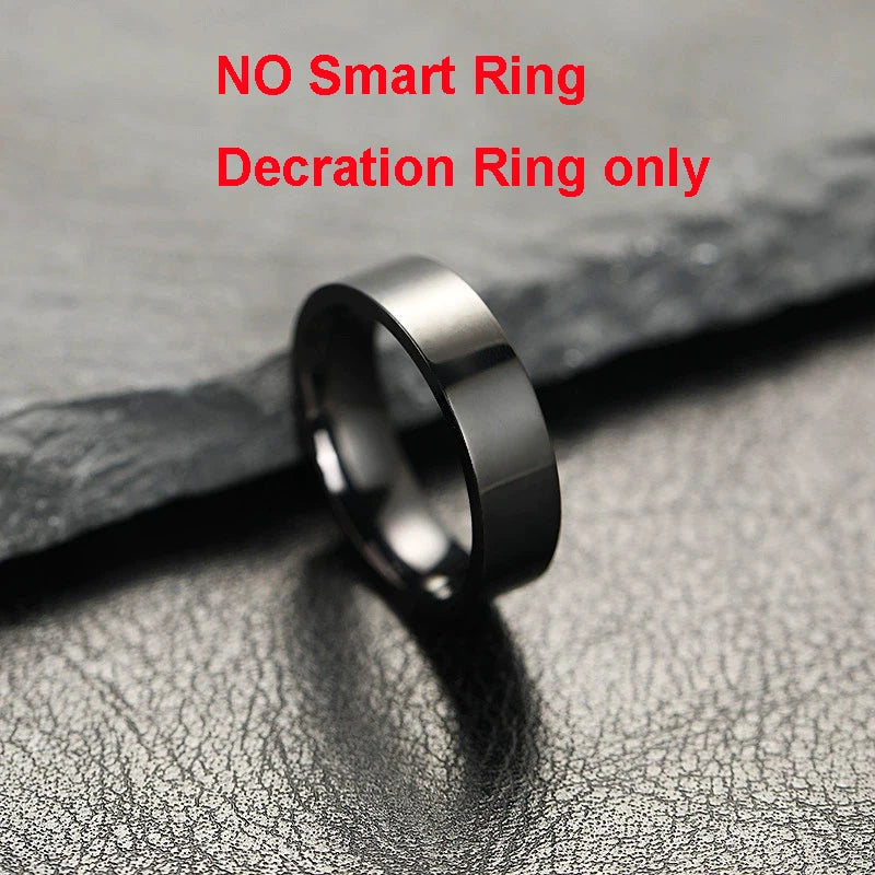 2026 Smart Ring Women Men Super narrow 6.3mm Heart Rate Health Stress measurement Monitor IP68 Waterproof Fashion Sports Rings