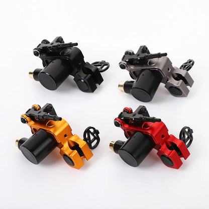 Rotary Tattoo Machine 12V/14000Rpm Adjustable Stroke 2.5-5mm Coreless Powerful Motor V6 Shrapnel tattoo Machine Gun