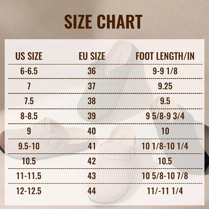 Kidmi New Cow Suede Women's Potato Shoes With Adjustable Strap Cork Insole Mules Outdoor Unisex Clogs Slippers With Arch Support