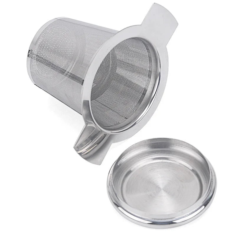 1PCS Reusable Tea Leak Stainless Steel Filter Coffees Infuser Basket Tea Strainer Teapot Cup Filter Multi- Teapot Infuser Leak