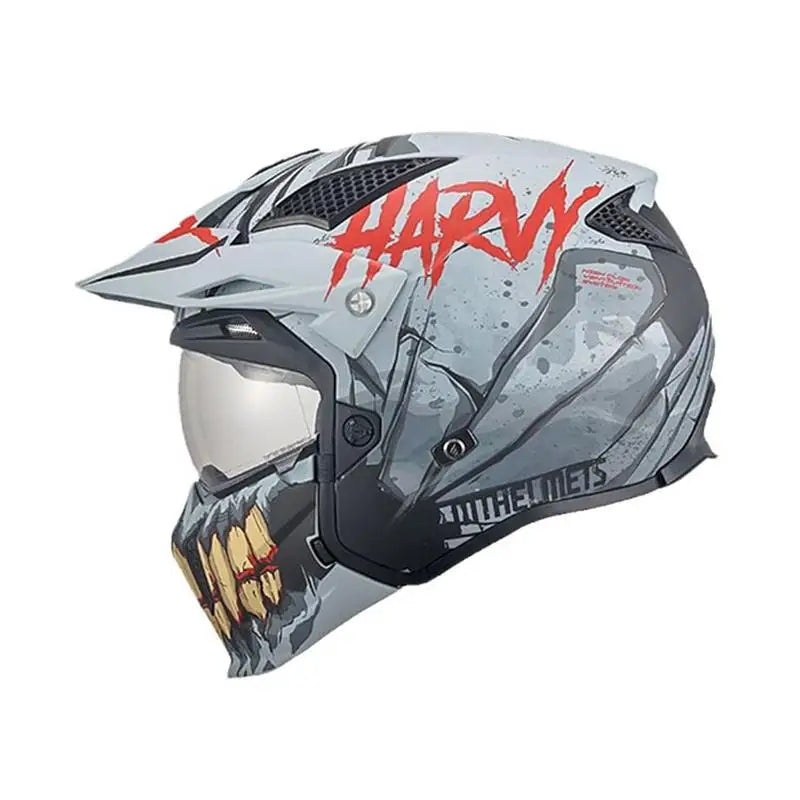 Modular Helmet for Motorcycle Matt / Gloss Mt Original Motocross Helmets Streetfighter Sv Half Open Face Maxvision Tech M-3Xl