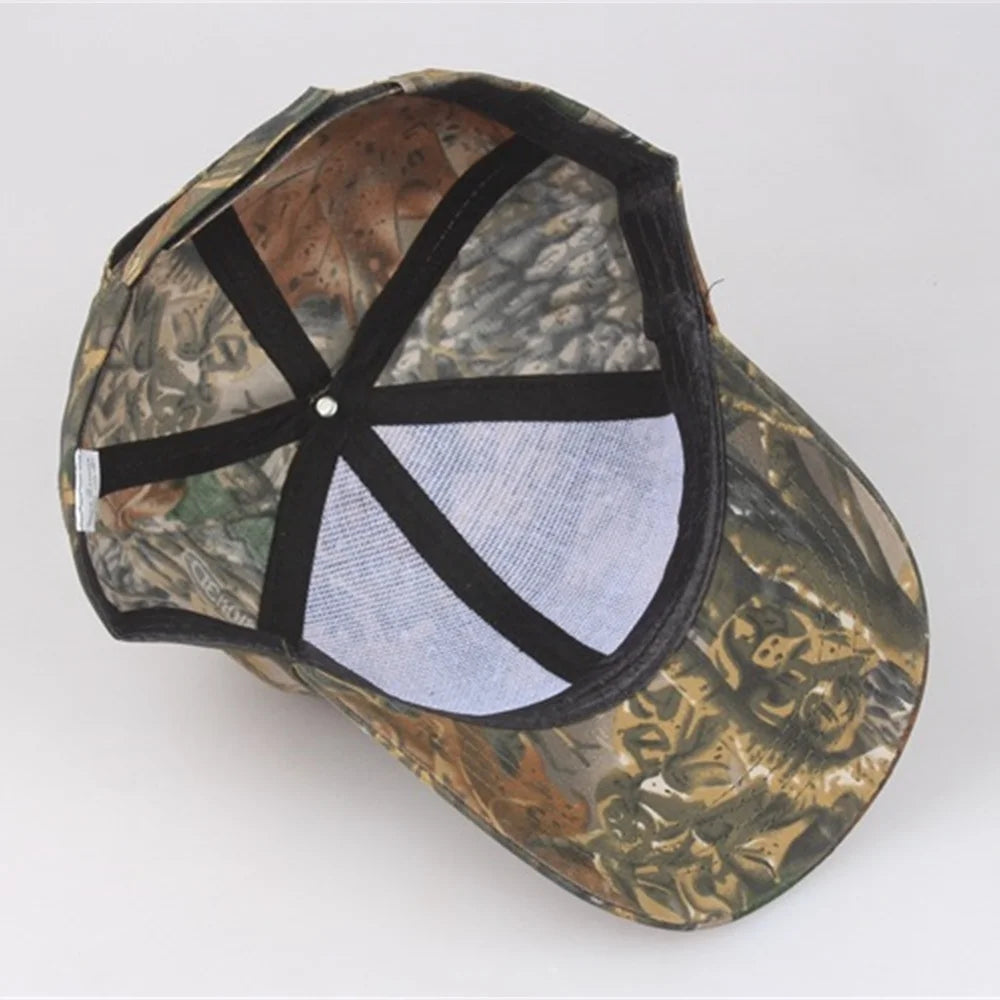 7 Colors Unisex Sports Summer Outdoor Sunscreen Hat Men Casual Cap Female Unisex Camouflage Hunting Fishing Hunting Baseball Cap