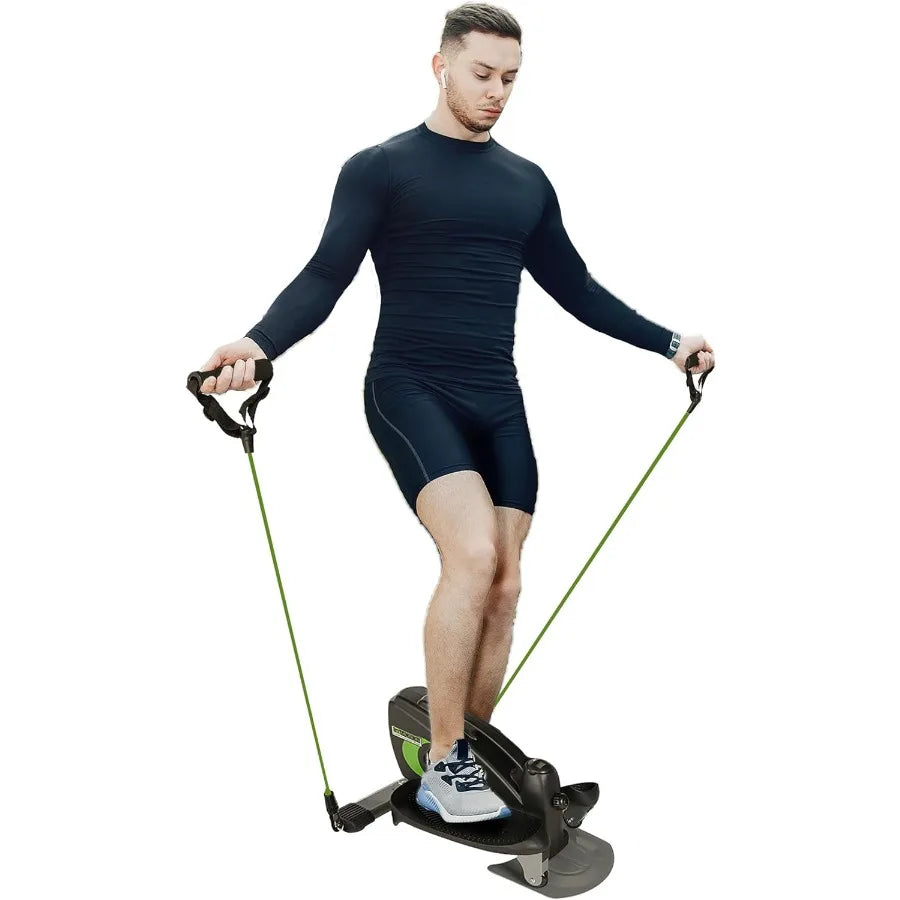 Inmotion Compact Strider Foot Exercise Machine - Under Desk Elliptical - Standing or Seated Elliptical Fitness Equipment