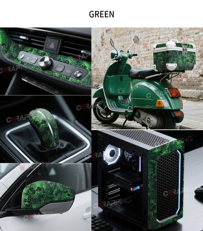 Graffiti Vinyl Wrap Car Wraps Personality Vinyl Paper for Car Wrapping Film Skull Pattern Auto Outdoor Accessories Body Covering