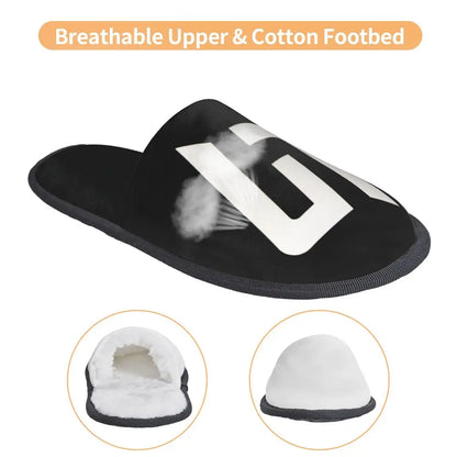 Custom British Lando Norris Racing Driver Guest Slippers for Spa Women House Slipper