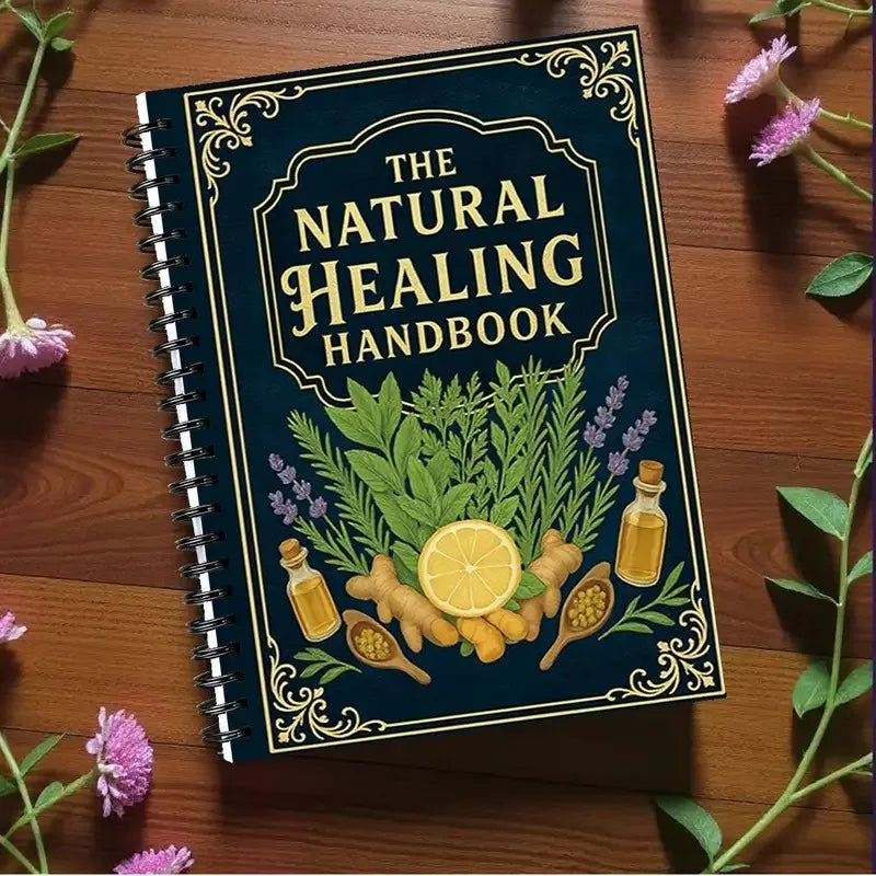 Natural Healing Guide Herbal Book, Step-by-step Recipes To Improve Heart Health, Blood Pressure and Concentration.