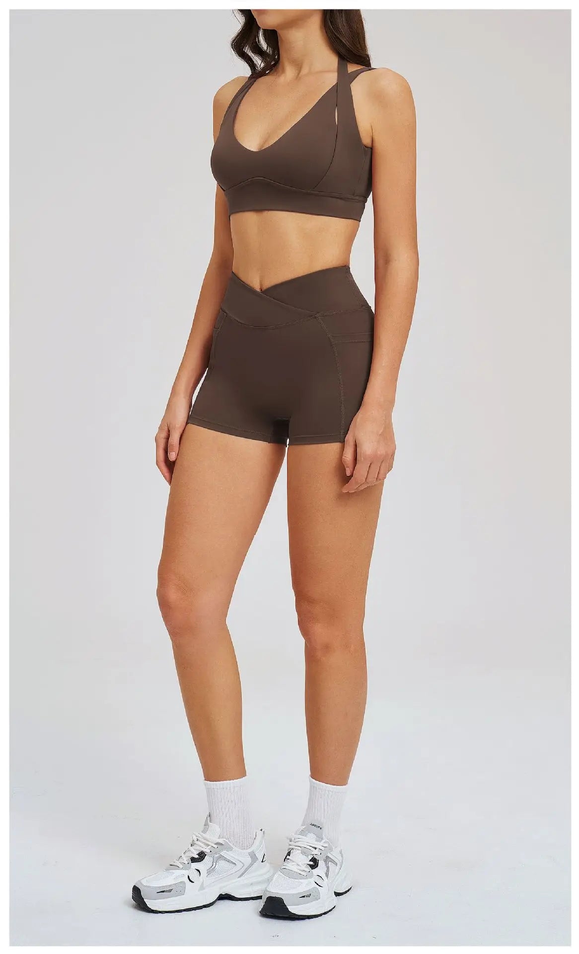 2 Pieces Yoga Suit for Women Clothes Sports Bra Shorts Sports Set Gym Running Training Sexy High Waist Butt Lift Sports Yoga Set