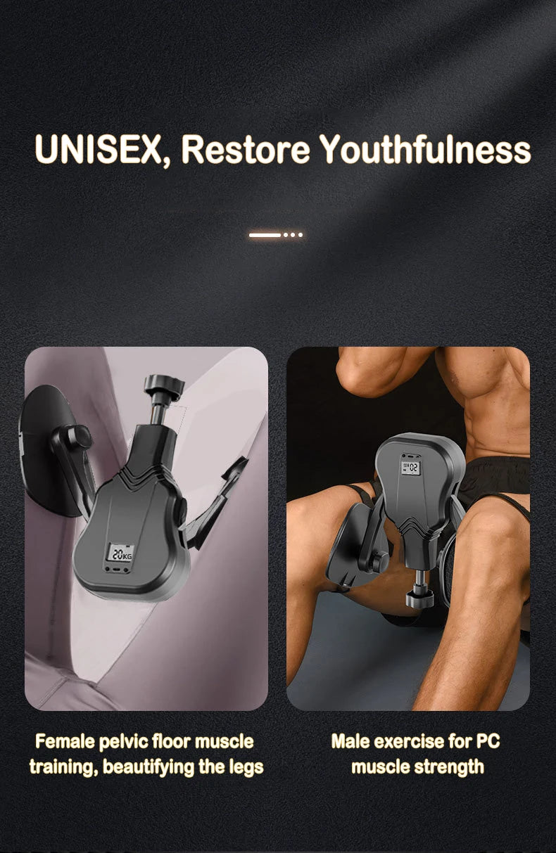 Kegel pelvic floor muscle trainer, 20-60KG resistance adjustable leg trainer , leg beauty machine, home fitness equipment