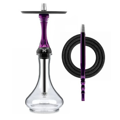 Shisha Hookah Alpha X Kappa Set with Glass Bottle Arabian Shisha Hookah Set