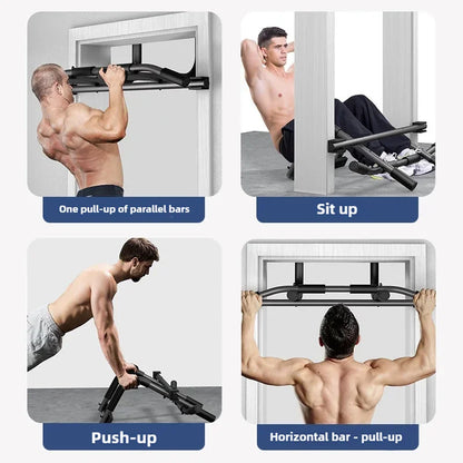 Portable Pull Up Bar, Lifting Bar For Men And Women, Body Fitness Workout Bar, Grip Strength Trainer, For Home & Gym Fitness