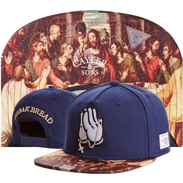 Classic Snapback Hat Cap Hip Hop Style Flat Bill Blank Adjustable Size