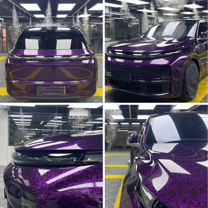 300cm*50/30cm High Glossy Black Gold Silver Red Forged Carbon Fiber Vinyl Wrap Film on the Hood Adhesive Vinyl for Car Stickers