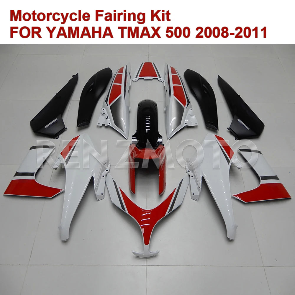 Motorcycle Fairing Set Body Kit Plastic For YAMAHA TMAX 500 T-MAX 500 2008-2011 Accessories ABS Injection Bodywork