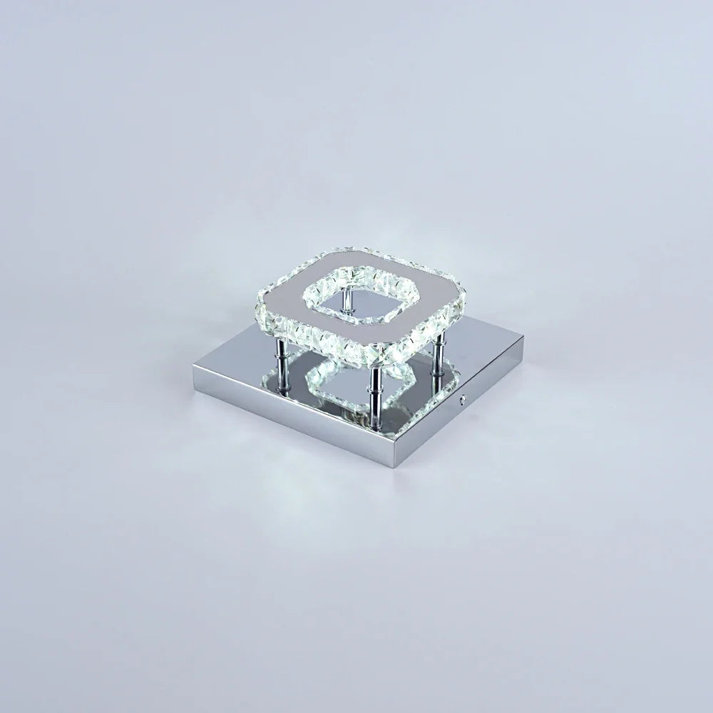 Crystal Ceiling Light Modern Crystal Led Chandelier Luxury Pendant Lighting  Home Decor Lamp Living Room Indoor Fixture Bedroom
