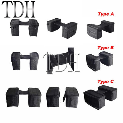 Motorcycle Saddlebag Side Tool Luggage Bag For Harley Dyna Softail Sportster XL Street Bob Low Rider FXD FXBB Travel Saddle Bags