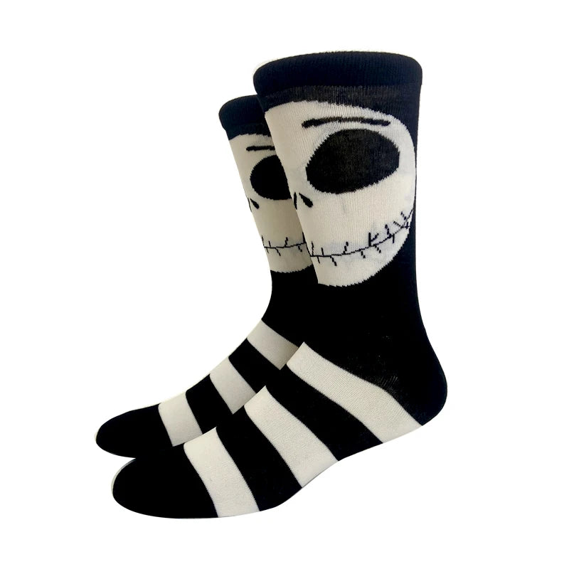 2023 New Anime Marvel Men Socks Long Sock Men‘s Knee-High Couples cosplay Sock Personality Hip Hop Harajuku Funny Sock for Women