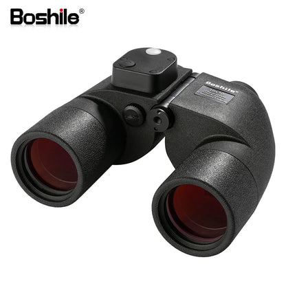 Nautical Binoculars Boshile 10x50 Rangefinder Compass Telescope High Powered Nitrogen Waterproof Coordinates Distance